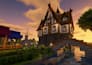 build minecraft survival spawn, custom server spawn, survival map builder hub